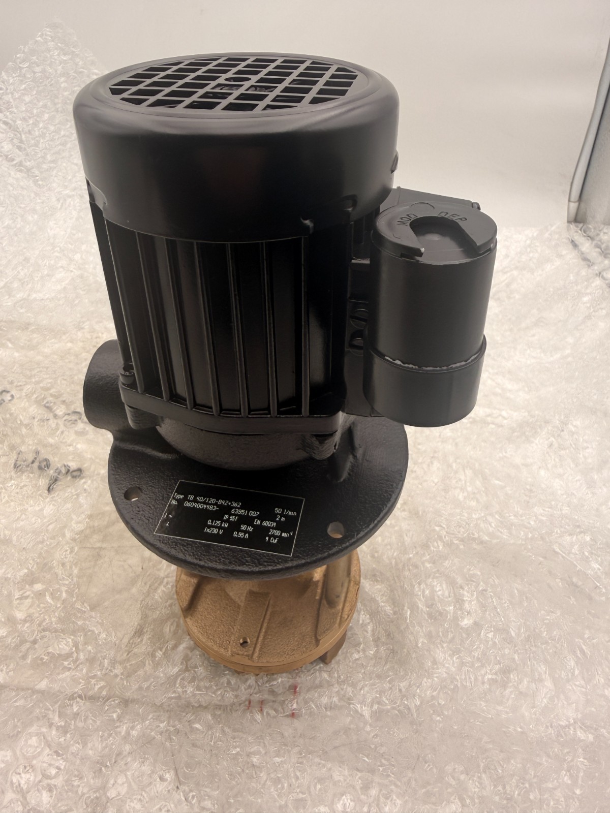 Pompe centrifuge TB 40/120-B4Z Wapo-EX 8 Plus triphasée 63951007