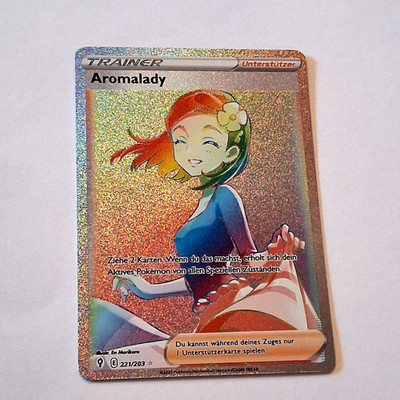 Pokemon Aromalady EVS-221 Drachenwandel (Rainbow Rare)
