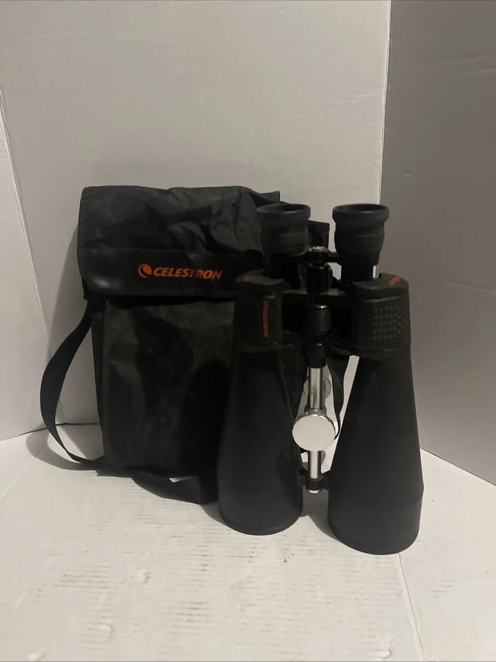 CELESTRON Skymaster Pro Multicoated 25-125x80 Zoom Binoculars w/ Carrying Case - Image 2 of 4