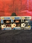 FUNKO POP! SUPERMAN LOT 1st EDITION DC UNIVERSE & HOT TOPIC & BEDROCK EDITIONs
