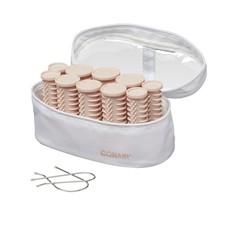 Conair Instant Heat Compact Hot Rollers Set for Voluminous Curls on the Go