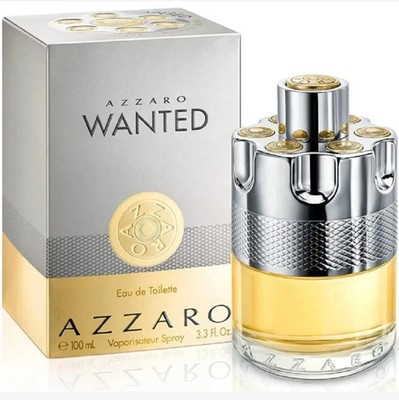 Azzaro Wanted Eau de Toilette 100ml EDT Spray Men's Fragrance Cologne 3.3 Fl Oz