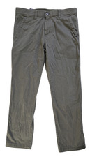 Weatherproof Vintage Men  s 34x32 Olive Green Stretch Canvas Utility Pants Casual