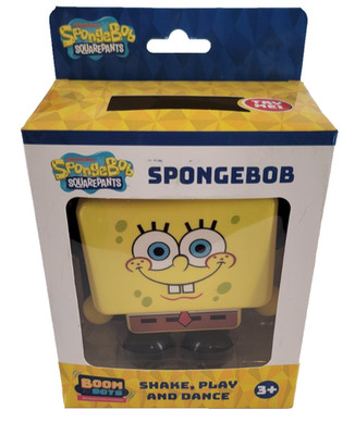 Spongebob Squarepants Boom Bots NIP Shake,Play And Dance Interactive Figure 