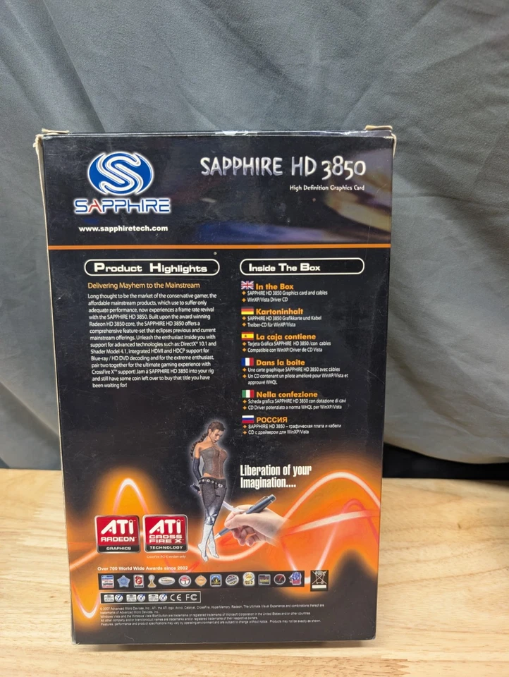 ATI Radeon HD 3850 Sapphire 512MB GDDR3 - Image 3 of 4