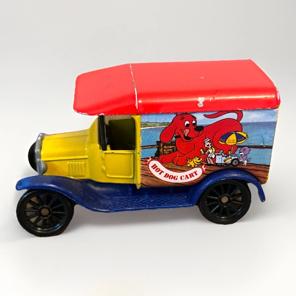 Vintage MATCHBOX 1921 MODEL T FORD  "CLIFFORD" HOT DOG CART 1989 Mattel Diecast - Image 3 of 4