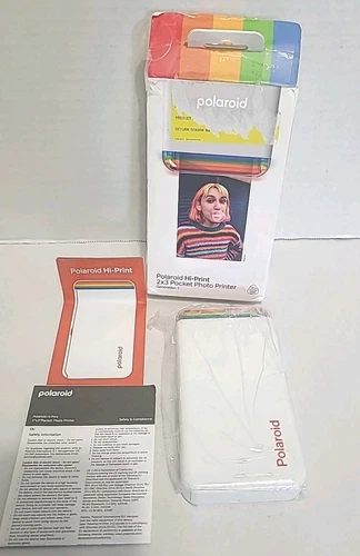 POLAROID 9128 Hi-Print 2x3 Pocket Photo Printer Generation 2 White