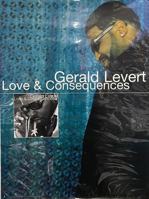 Gerald Levert   Love & Consequences 1998 R&B Poster Rare