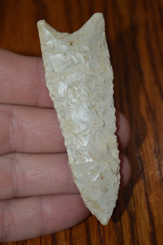 Outstanding Burlington Early Archaic Dalton Fulton Co, Illinois 3.25 x 1