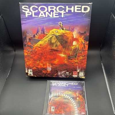 Scorched Planet - PC CD Rom - Game Manual with Box