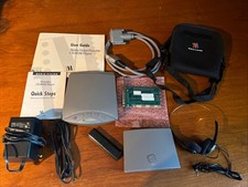 Vtg Media Vision Portable CD-ROM Player Power Base Headphones 660-0020-01