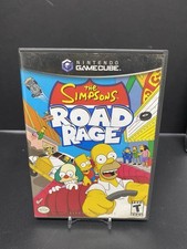 READ DESC. Simpsons Road Rage Nintendo GameCube CIB w/Registration Card Complete