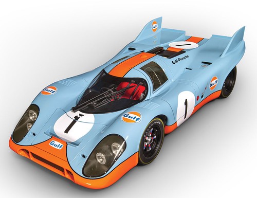 1:8 Pocher Porsche 917K #1, 1000km Monza Siffert/Bell 1971 Gulf - Picture 1 of 5