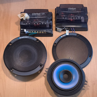 2 x Blaupunkt 60/15W Lautsprecher 2Wege Weiche ungeprüft