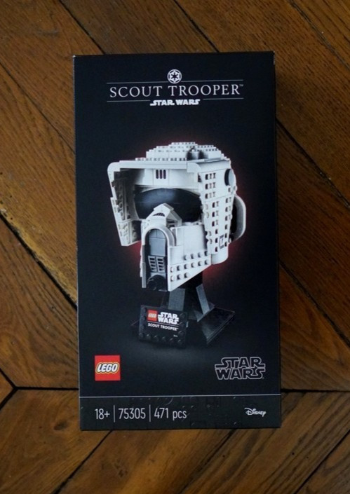 Lego 75305 - Le casque du Scout Trooper - boîte neuve et scellée