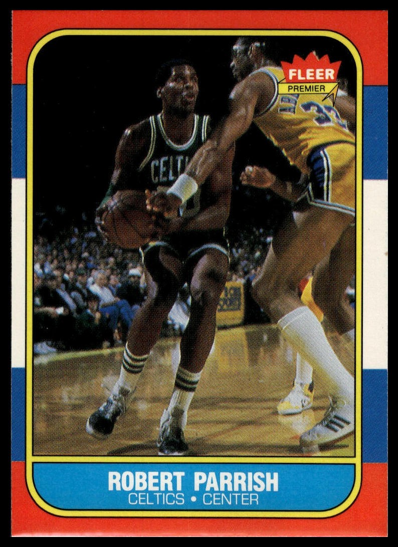 1986-87 Fleer #84 Robert Parish