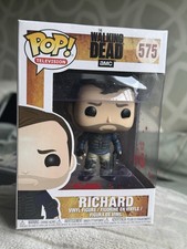 Image of Richard #575 Funko Pop! The Walking Dead Bloody Box See Pics!