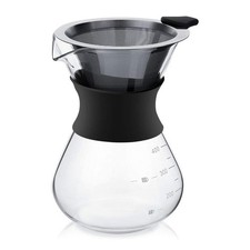 Pour Over Coffee Maker Glass Hand Drip Coffee Brewer Set Coffee Filter