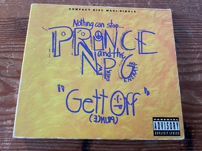 Prince and the NPG Get Off'' CD Maxi-Single Digipak, Paisley Park Label
