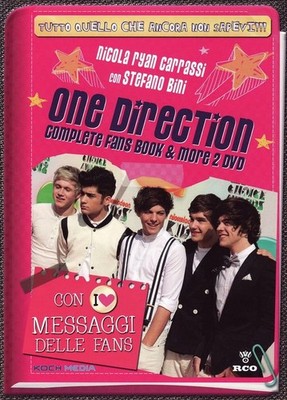 DVD - One Direction - Complete Fans Book & More (2 DVDs + Book) 2012 - Plaion 