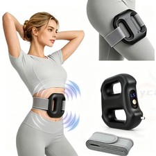 5-Mode Fascia Ring Massager w/ Strap Full Body Relief  Portability Waist  Legs