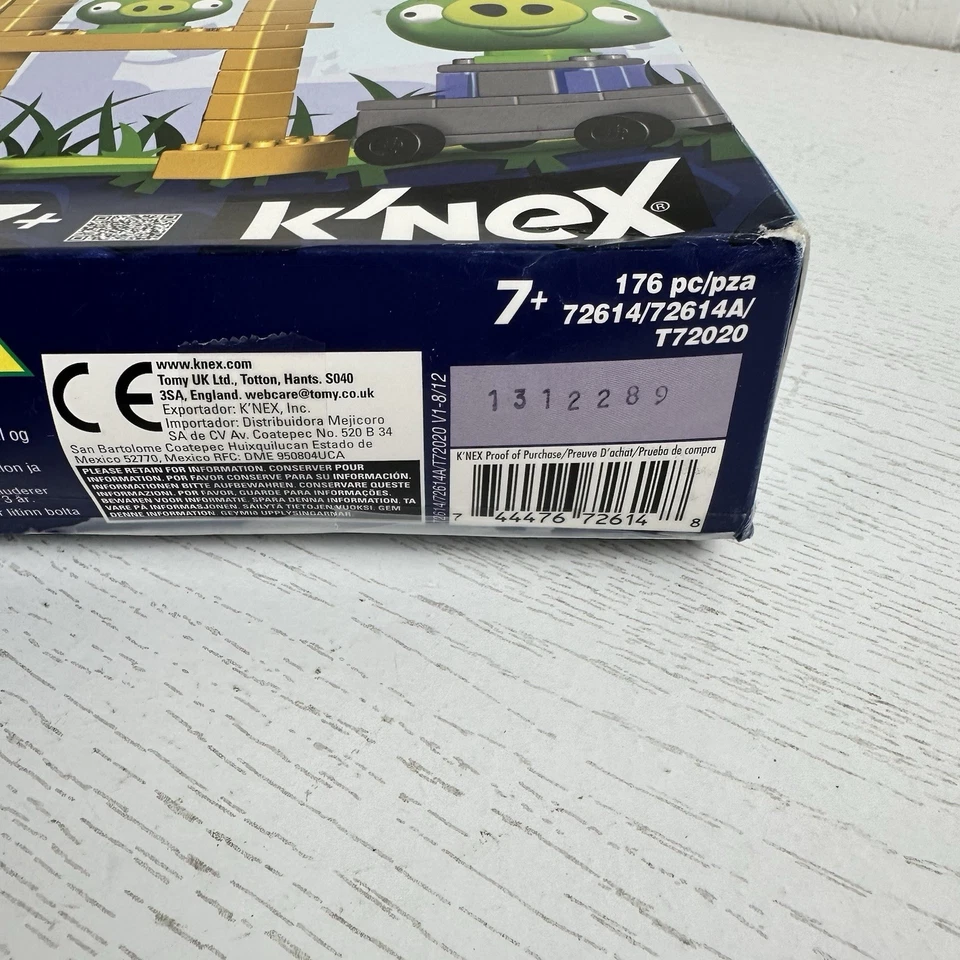 K’NEX Angry Birds Hammin' Around INCOMPLETE Missing 3 Small Pieces - See Pics - Image 2 of 4