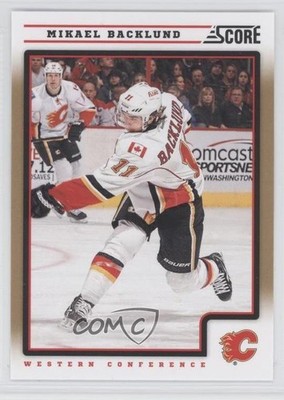 2012-13 Score Gold Rush Mikael Backlund #98 0a1
