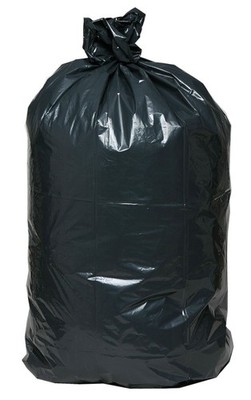 0232354 XX Heavy Duty Can Liner, 60 Gallon, 1.4 ml, Black (Pack of 100)