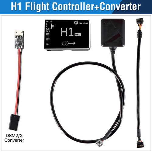 FLY Wing H1 RC GPS helicóptero vuelo 6CH Flybarless sistema giroscópico para FW450 FW450L - Imagen 11 de 12