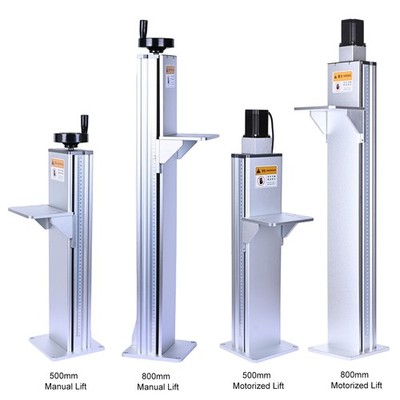 HL Laser Lift Table Z Axis Lifting Column H 500 800mm For Fiber Marking Machine