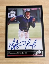 2018 Leaf Ultimate Draft Fernando Tatis Jr On Card Auto Padres SP MLB Padres NM