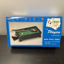 Mini Pool Table Toy Portable Billiards Game Table for Kids Adults, Desktop