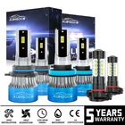 For 2007-2014 Chevy Suburban Tahoe 6x 8000K LED Bulbs Combo Headlights Fog Light