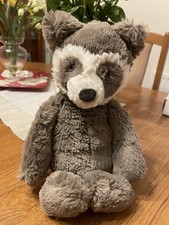 Jellycat Medium Bashful Raccoon VGC