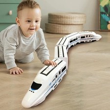 Kids Electric Train Toy with Lights  Sound  360  Railway Car Gift for Boys