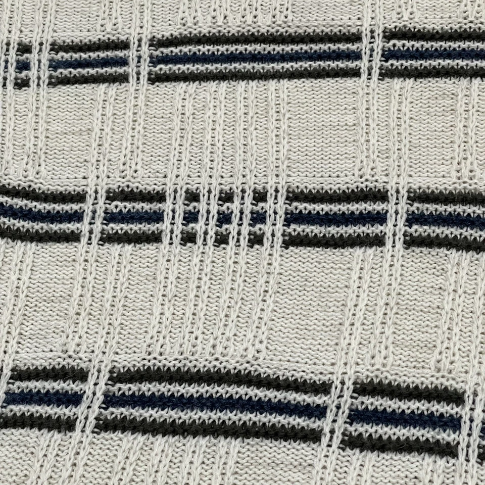 Suéter De Colección New Era Para Hombres XXL 2XLT Crema Pescador Tejido Peso Pesado Cuello Redondo EE. UU. Foto 3 de 4