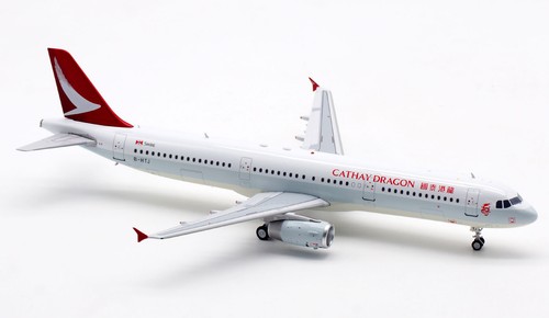 Aviación 1:200 WB2002 Cathay Dragon Airbus A321 avión diecast modelo B-HTJ - Imagen 4 de 12