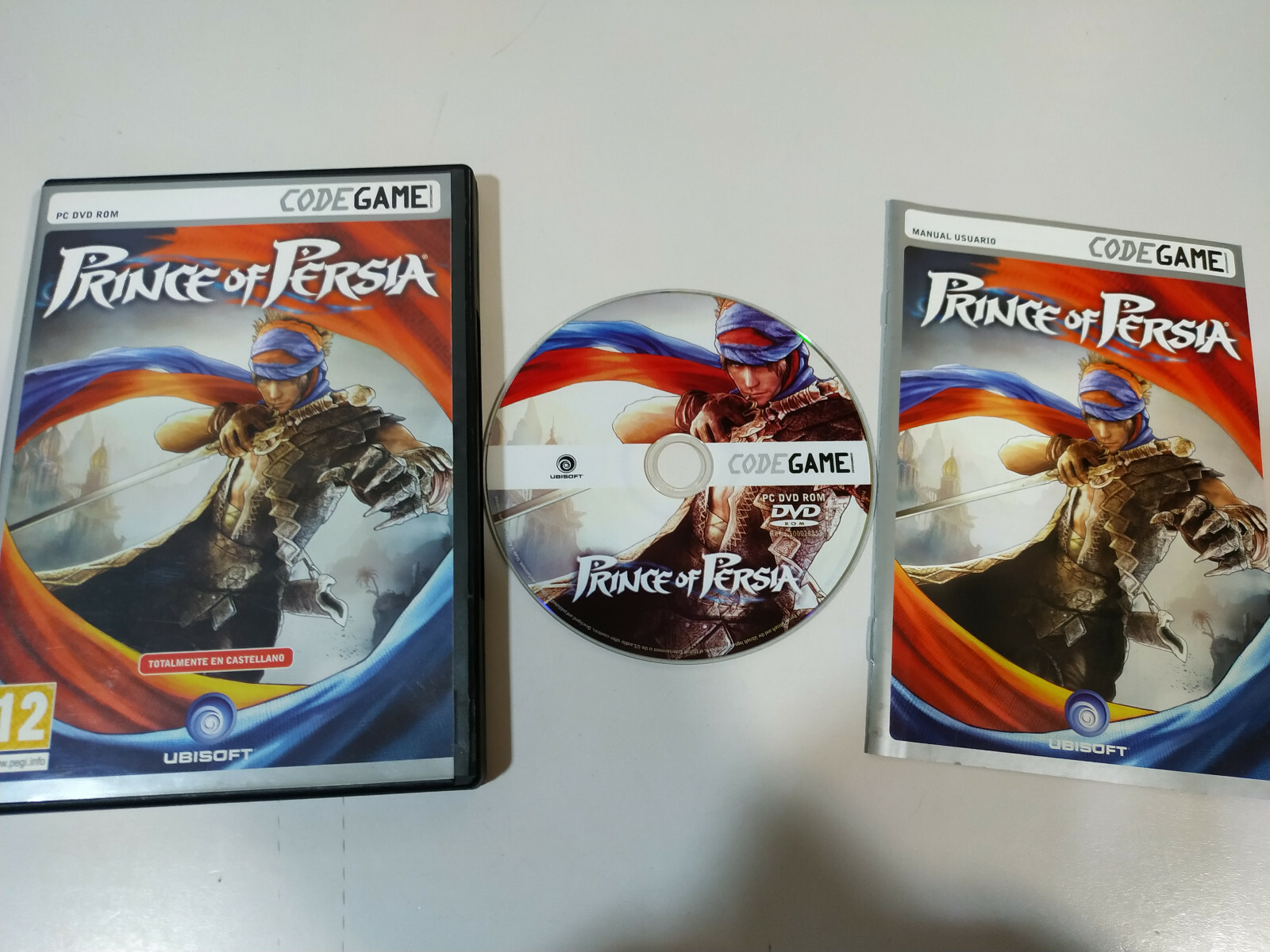Prince of Persia Ubisoft - Game for PC DVD-Rom Edition Spain - 3T