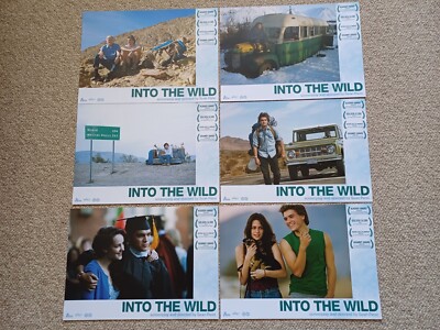 INTO    THE    WILD      lobbycard  set    NL.