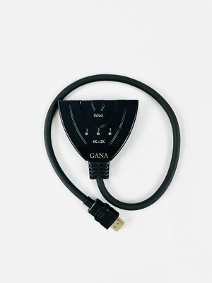 Gana 3 X 1 Hdmi Switch Splitter 3 Port 4K