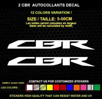 CBR Sticker Genuine Decal Sticker WATERPROOF STICKERS