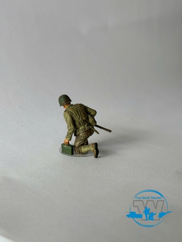 Figura de Soldado de Estados Unidos 1:35 del Día, Construida y Pintada, 125 - Imagen 3 de 5