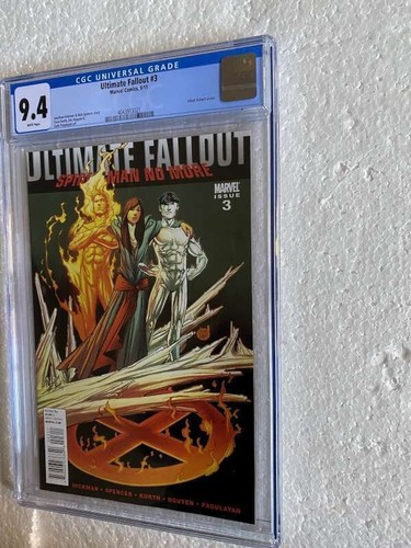 Ultimate Fallout #3 (2011) Cgc 9.4 Wp - Miles Morales Aperçu - Picture 5 of 11
