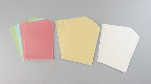 Farbig Pergament Durchscheinend Transparentpapier Für Handwerk Kartenherstellung - Video 1 von 1