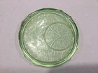 Depression Glass Federal Madrid Green Hot Plate