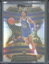 2019-20 Panini Select Basketball Silver Prizm Rookie #94 Jordan Poole