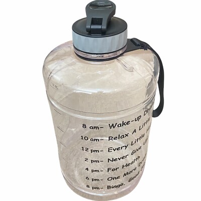 Workout Plastic Water Jug 3780ml