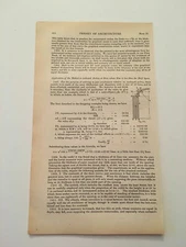 K72) Application to the Pointed Arch 575 Architecture History 1842 Engraving