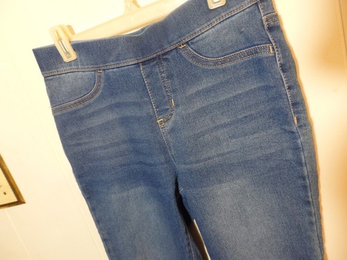S 3 4 5 Wome Junior Girls Legging Jegging Denim Blue Jean Pants Stretch Skinny - Picture 15 of 15
