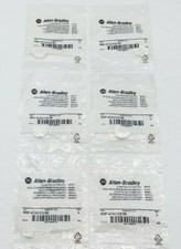 Allen-Bradley 800F-AFAU1CE186 Flush Push Button Caps Lot of 6 